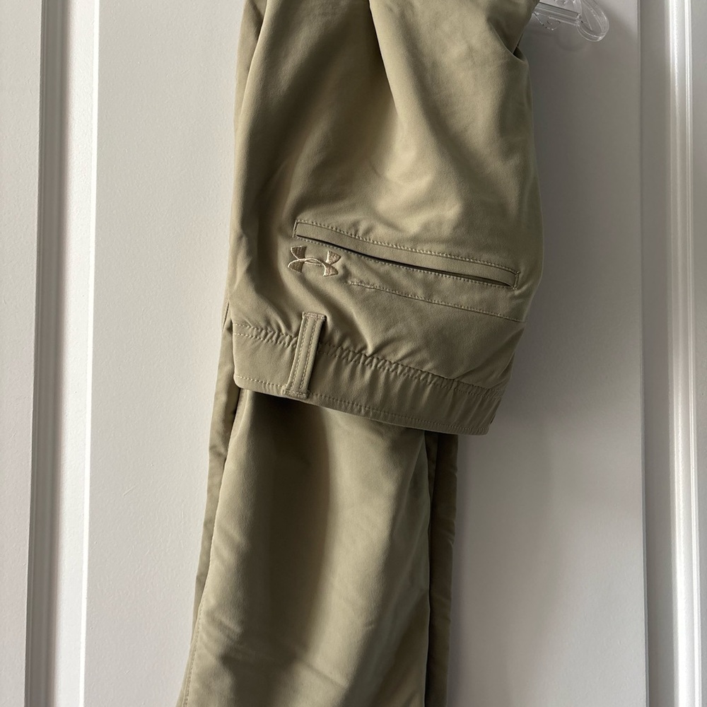 Under Armour Tan Chinos Comfortable Cotton Blend
